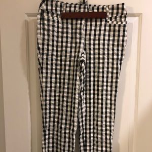 LOFT gingham pants